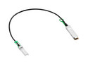 Cable DAC de Fibra Óptica HPE S1J07A, 50G, De QSFP56 a SFP56, 65cm. Color Negro.