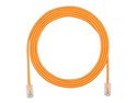 Cable de Parcheo Panduit, UTP Cat6A, RJ-45, 28AWG, 1m. Color Naranja.