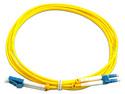 Jumper Monomodo de Fibra Óptica SBE TECH SBE-JUMLC-LC-1MSMD, Dúplex, 2 mm, conector LC a LC (M-M) de 1m.