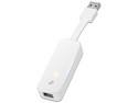 Adaptador de Red USB 3.0 TP-Link UE300, USB Tipo A a RJ-45 (M-H). Color Blanco.
