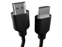 Cable de Video GETTECH GJL-221-01 HDMI (M-M), Longitud de 1.83m. Color Negro.
