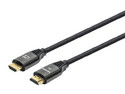 Cable de Video HDMI 2.1 Manhattan 355940, HDMI  a HDMI (M-M), Resolución máxima de 8k 60Hz, 2m. Color Negro.