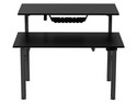 Escritorio Gamer Acteck Ergo Desk V2, Ergonómico Doble, Control inteligente, hasta 80 kg. Color Negro.