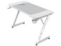 Escritorio Gamer Balam Rush Olympus Spot MRX4000, Estructura Z, Soporta hasta 100kg, Porta vasos. Color Blanco.