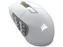 Mouse Gamer Corsair SCIMITAR ELITE, 16 Botones Personalizables, Receptor USB, Color Blanco.