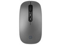 Mouse Óptico Inalámbrico Gettech GGM-OCOBW-MT, 1600 DPI, Botón IA Copilot, Bluetooth 5.1. Color Gris.