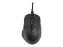 Mouse Gamer Getttech GGM-RGBTR-01, Inalámbrico, Receptor USB, hasta 6400DPI, Color Negro.