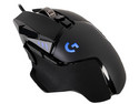 Mouse Gamer Logitech G502 Hero, hasta 16,000 dpi, 11 botones, RGB, alámbrico, Color Negro.