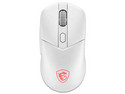 Mouse Gamer Inalámbrico MSI VERSA 300 W WHITE, hasta 8000DPI, 6 Botones, Color Blanco.