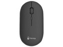 Mouse Óptico Inalámbrico Nextep Pro, hasta 1600DPI, 4 botones, Receptor USB. Color Negro.