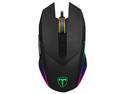 Mouse Alámbrico Gamer T-Dagger Lieutenant T-TGM301, 12400 DPI, USB, Cable de 1.8m, RGB. Color Negro.