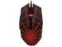 Mouse óptico Gamer XTech Edición Spider-Man Miles Morales, USB, hasta 2400dpi, 7 Botones, Color Negro/Rojo.