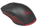 Mouse Gamer XZEAL XSAMGA1B, hasta 4800 dpi, 7 botones, LED. Color Negro.