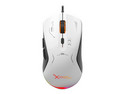 Mouse Gamer Xzeal Starter XST-401, hasta 7200dpi, 6 botones, RGB. Color Blanco.