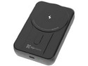Batería Portátil Klip Xtreme PowerMag 10000 KPB-600 WC de 10.000 mAh, Carga Inalámbrica, USB Tipo C. Color Negro.
