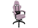Silla Gamer Balam Rush Power Rush V2, Reposabrazos Fijo. Color Rosa.