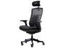 Silla Gamer Munfrost Nash, reposabrazos 3D, reclinable, soporta hasta 180 Kg. Color negro.