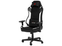 Silla Gamer Nitro Concepts X1000, inclinación ajustable, Soporte Lumbar. Color Negro/Blanco.