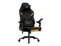Silla Gamer Ocelot OS-KING, Soporta hasta 150kg, Soporte lumbar y de cuello, Reposabrazos 5D. Color Negro.