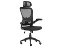 Silla de Oficina Nextep NE-650AC, Reposabrazos Ajustables. Respaldo con Tela, Acolchada, Soporta Hasta 120 Kg. Color Negro.