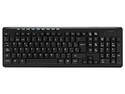 Teclado inalámbrico Acteck TM100, Receptor USB, (Versión en Español). Color Negro.