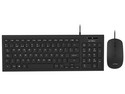 Kit Teclado y Mouse Acteck Creator Compact MK235, Tipo Membrana, 1200 DPI, Cable USB de 1.2m. Color Negro.