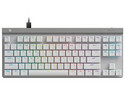 Teclado Alámbrico Logitech G515 TKL, USB con Retroiluminación RGB. Color Blanco.