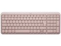 Teclado inalámbrico Logitech K250, Bluetooth, (Versión en Español). Color Rosa.