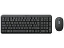 Kit de Teclado y Mouse Logitech MK250 Compact, Bluetooth, Color Negro.