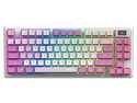 Teclado MSI Forge GK600 TKL Wireless Violet RGB, 2.4G Inalámbrico, Bluetooth, USB 2.0, Switches Mecánicos Lineales.