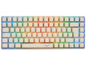Teclado Mecánico Gamer NACEB NA-0970, RGB 80% Compacto, Diseño Basilisk, Color Gris.
