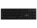 Teclado Inalámbrico Perfect Choice DAPPER, Silencioso, Antiderrames, Receptor USB. Color Negro.