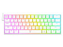 Teclado Mecánico Gamer Redragon K630W, Switch Red, 60%, USB, Color Blanco.