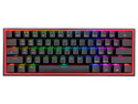 Teclado Gamer Mecánico Redragon FIZZ PRO K616-RGB B, RGB, Bluetooth, USB, Color Negro.