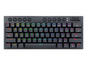 Teclado mecánico Redragon Mini Horus K632, RGB, Inalambrico, USB, Red Switch. Color Negro
