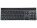 Teclado Solar Targus AKB868ES, Inalámbrico, Energía Sustentable, Color Negro. (Teclado Versión en Español)