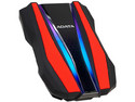 Disco Duro Portátil ADATA Warrior of Light HD770G de 2 TB a prueba de agua y golpes, USB 3.0. Color Rojo.