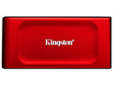 Unidad de Estado Sólido Kingston XS1000 de 1TB, USB-C 3.2 Gen 2x2, USB-A. Velocidad de Lectura de 1050 MB/s, Velocidad de Escritura de 1000 MB/s, Color Rojo.