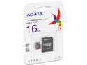 Memoria ADATA Premier MicroSDHC UHS-1 clase 10 de 16 GB, incluye adaptador SD.