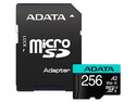 Memoria ADATA Premier Pro MicroSDXC UHS-1 de 256 GB, Clase 10, incluye adaptador SD.