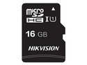 Memoria HIKVISION MicroSDHC UHS-I de 16 GB, Clase 10, incluye adaptador SD.