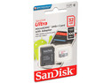 Memoria SanDisk Ultra MicroSDHC UHS-1 de 32 GB, Clase 10, Incluye adaptador SD.