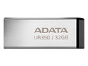 Memoria USB 3.2 ADATA UR350 de 32GB, resistente al agua, polvo y golpes. Color Plata.