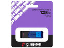 Unidad Flash USB 3.2 Kingston DataTraveler Exodia S de 128 GB, USB 3.2 Gen 1. Color Azul.