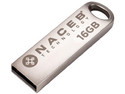 Memoria Flash USB 2.0 NACEB SNTU-016 de 16GB. Color Gris.
