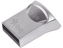 Unidad Flash USB 2.0 Stylos Mini STMUS42S de 16 GB. Color Plata.