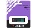 Unidad Flash USB 3.2 Kingston DataTraveler Exodia S de 64 GB, USB 3.2 Gen 1. Color Verde.