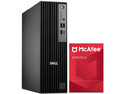 PC de Escritorio DELL Pro Slim Plus: 
Procesador Intel Core Ultra 7 265 (hasta 5.3 GHz), 
Memoria de 16GB DDR5, 
SSD de 512GB, 
Video Intel Graphics, 
S.O. Windows 11 Pro. 
Incluye Antivirus McAfee.