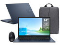 Laptop ASUS VivoBook X1404V:
Procesador Intel Core i3 1315U (hasta 4.5 GHz),
Memoria de 8GB DDR4,
SSD de 512GB,
Pantalla de 14" LED (1920 x 1080),
Video UHD Graphics,
S.O. Windows 11 Home.
Incluye Mochila y Mouse USB.