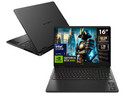 Laptop Gamer HP OMEN BZ4A3UA: 
Procesador Intel Core Ultra 7 255H (hasta 5.1 GHz), 
Memoria de 16GB DDR5, 
SSD de 1TB,
Pantalla de 16" LED, 
Video NVIDIA GeForce RTX 5060,
S.O. Windows 11 Home. 
Teclado Versión en Inglés.